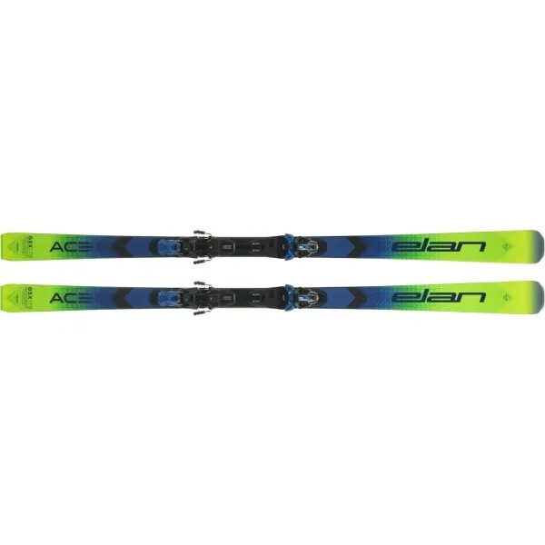 Elan ACE GSX FX + EMX12.0 GW Zjazdové lyže, svetlo zelená, veľkosť