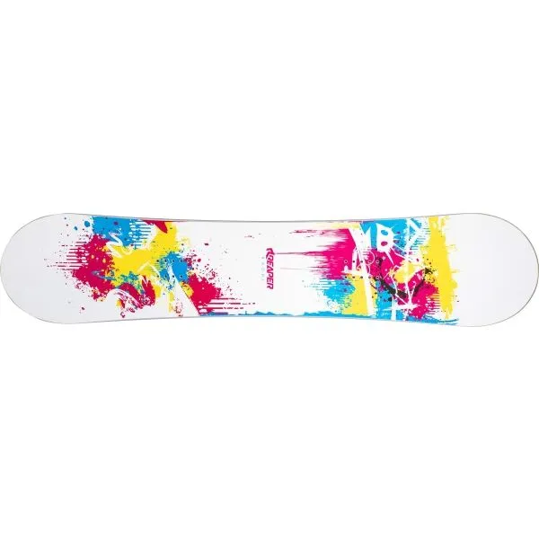Reaper KAORI Detský/juniorský snowboard, biela, veľkosť