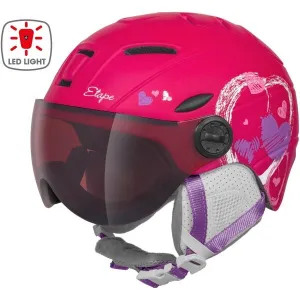 Etape RIDER PRO LIGHT Detská lyžiarska prilba, ružová, veľkosť (53 - 55)