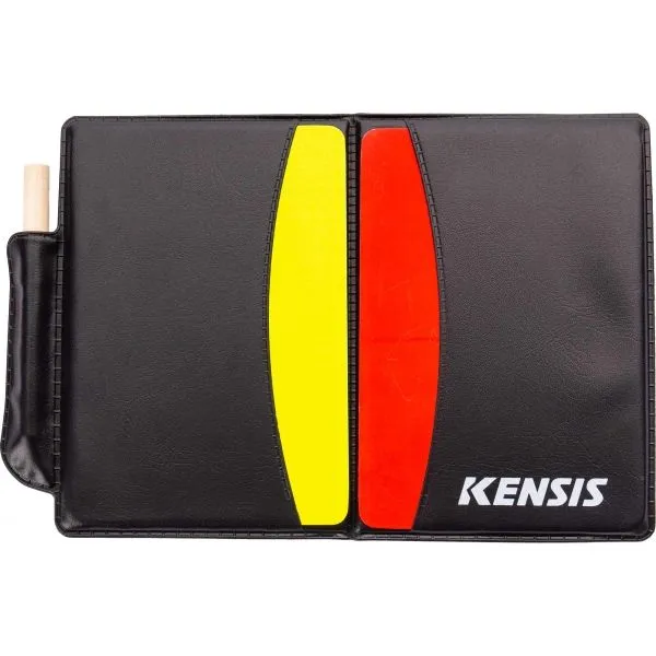 Kensis CARD SET Karty pre rozhodcov, čierna, veľkosť
