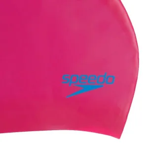 Speedo LONG HAIR JU Juniorská plavecká čiapka, ružová, veľkosť