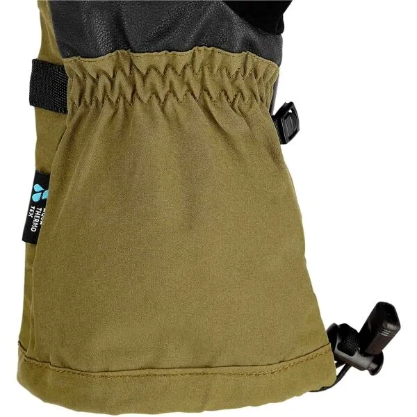 Viking TORES Unisex lyžiarske rukavice, khaki, veľkosť