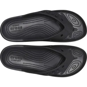 Crocs BAYA PLATFORM FLIP Dámske žabky, čierna, veľkosť 38/39