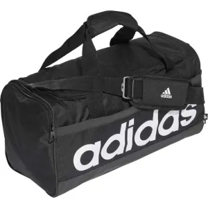 Cestovná taška ADIDAS LINEAR DUFFEL M BLACK WHITE