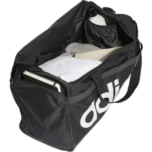 Cestovná taška ADIDAS LINEAR DUFFEL M BLACK WHITE