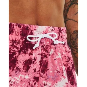 Under Armour RIVAL TERRY PRINT JOGGER Dámske tepláky, ružová, veľkosť