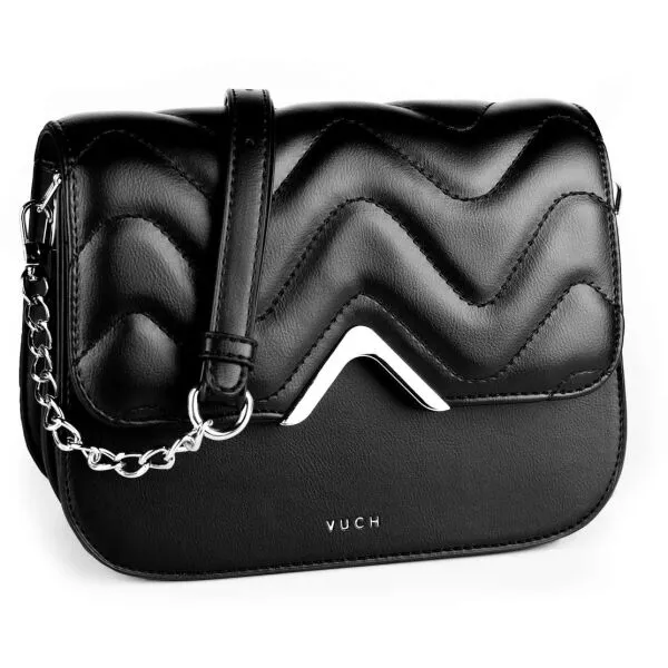 Čierna crossbody kabelka VUCH Metta