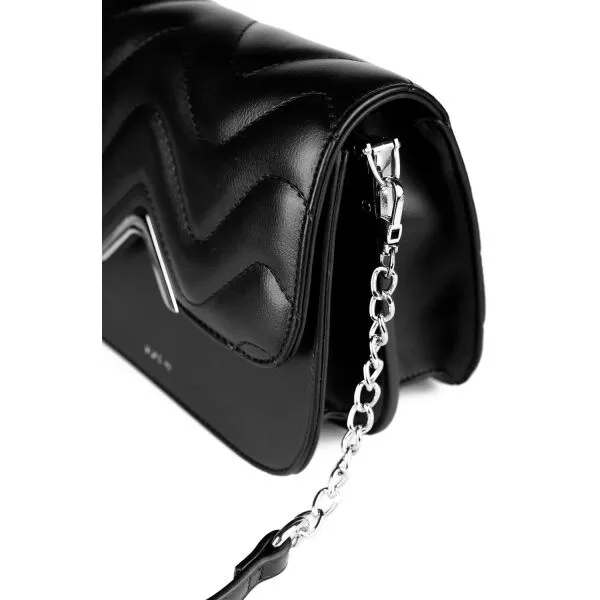 Čierna crossbody kabelka VUCH Metta
