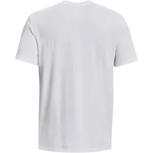 Under Armour LOGO EMB HEAVYWEIGHT Pánske tričko, biela, veľkosť
