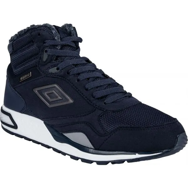 Umbro REDHILL HIGH W PROOF Pánska voľnočasová obuv, tmavo modrá, veľkosť 44.5