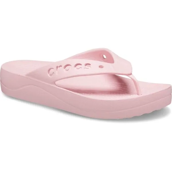 Crocs BAYA PLATFORM FLIP Dámske žabky, ružová, veľkosť 38/39