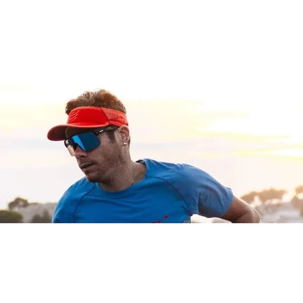 Compressport VISOR ULTRALIGHT Bežecký šilt, oranžová, veľkosť UNI