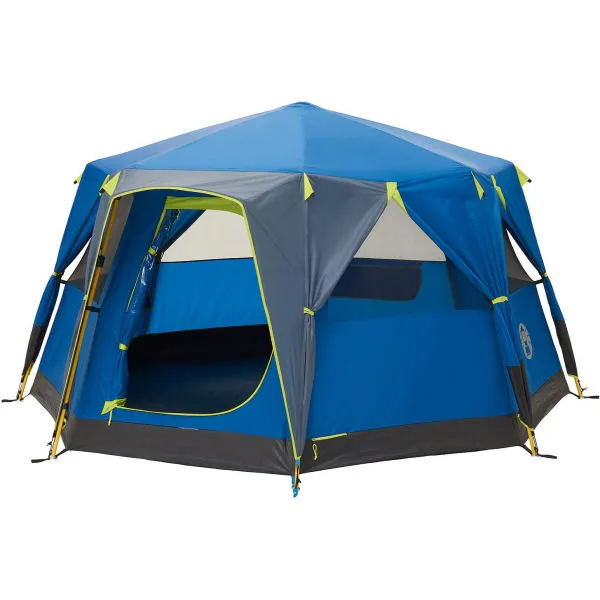 Coleman OCTAGON SMALL Rodinný stan, modrá, veľkosť