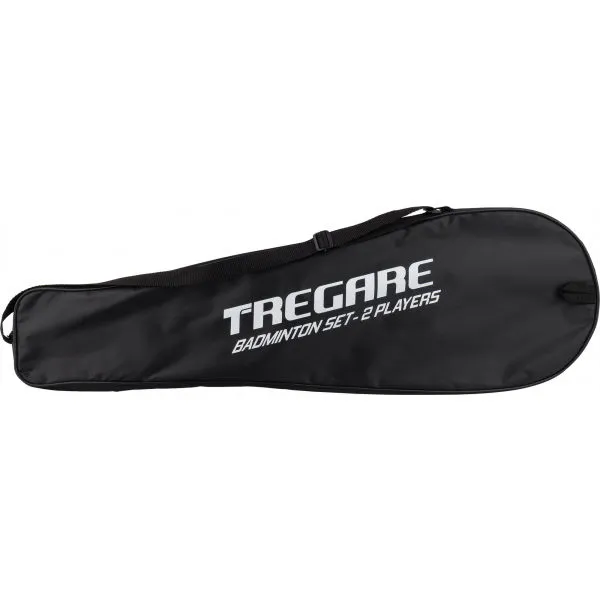Tregare BDM 2 SET Bedmintonový set pre dvoch hráčov, červená, veľkosť