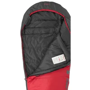 LOAP AGUJA Spací vak, červená, veľkosť 220 cm - ľavy zips