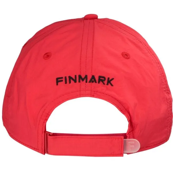 Finmark CAP Šiltovka, červená, veľkosť UNI