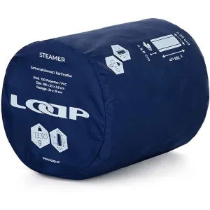 LOAP STEAMER Samonafukovacia karimatka, modrá, veľkosť