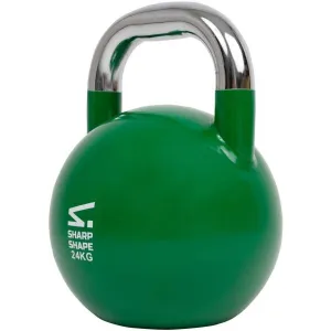 SHARP SHAPE COMPETITION KETTLEBELL 24 KG Kettlebell, zelená, veľkosť 24 KG