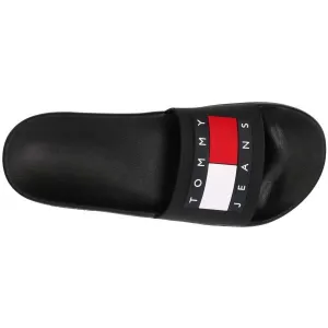 Tommy Hilfiger TOMMY JEANS POOL SLIDE ESS Pánske šľapky, čierna, veľkosť
