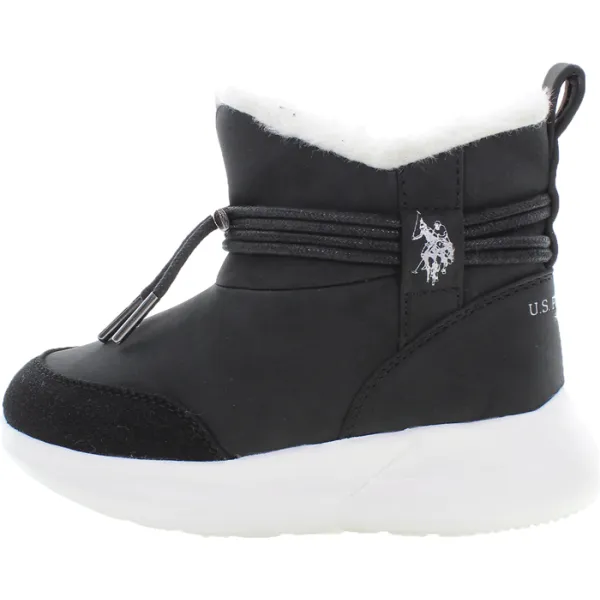 U.S. POLO ASSN. TUNE002 Dievčenská zimná obuv, čierna, veľkosť