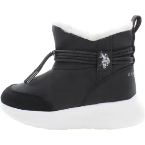 U.S. POLO ASSN. TUNE002 Dievčenská zimná obuv, čierna, veľkosť