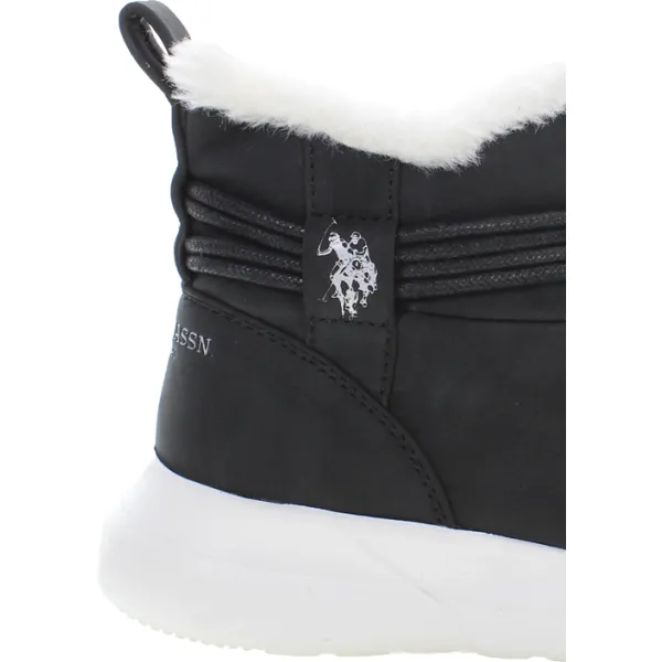U.S. POLO ASSN. TUNE002 Dievčenská zimná obuv, čierna, veľkosť