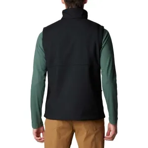 Columbia ASCENDER SOFTSHELL VEST Pánska vesta, čierna, veľkosť