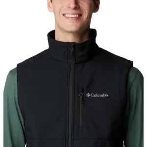 Columbia ASCENDER SOFTSHELL VEST Pánska vesta, čierna, veľkosť