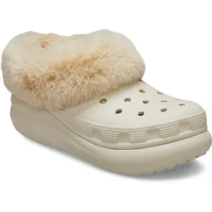 Crocs FUREVER CRUSH Dámska nazúvacia obuv, béžová, veľkosť 36/37