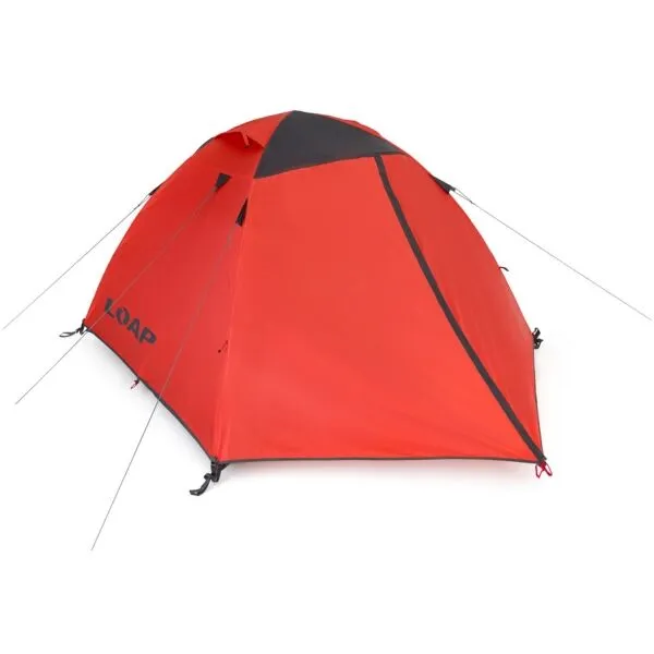LOAP GRANITE 3 Outdoorový stan, oranžová, veľkosť