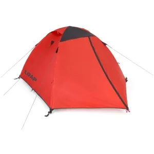 LOAP GRANITE 3 Outdoorový stan, oranžová, veľkosť