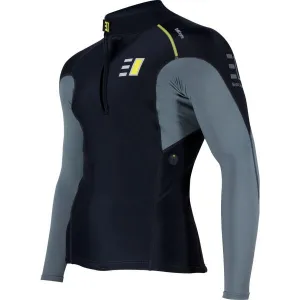 ENTH DEGREE FIORD LS Top s dlhým rukávom do vody, čierna, veľkosť