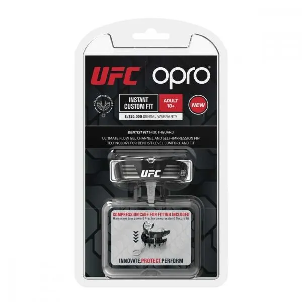 Opro INSTANT CUSTOM FIT UFC Chránič zubov, čierna, veľkosť UNI