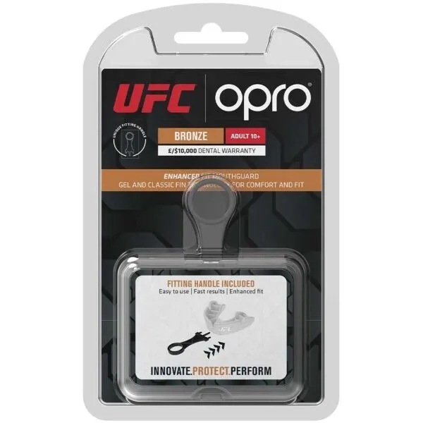 Opro BRONZE UFC Chránič zubov, biela, veľkosť