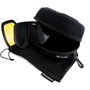 HORSEFEATHERS Okuliare na snowboard Edmond - black/smoke BLACK