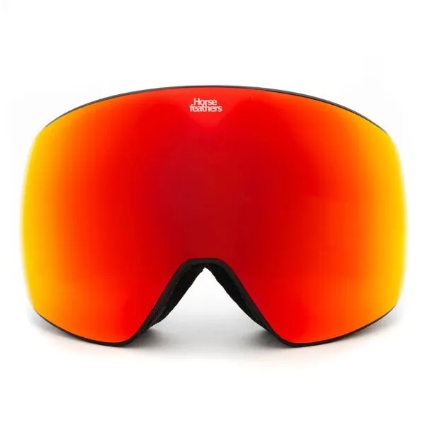 HORSEFEATHERS Okuliare na snowboard Scout - black/mirror red BLACK
