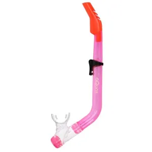 AQUOS BAMBOO SAUGER JR Juniorský šnorchlovací set, ružová, veľkosť