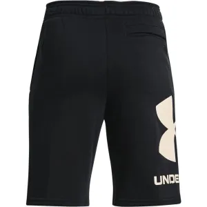 Under Armour RIVAL FLEECE LOGO SH ORTS Chlapčenské kraťasy, čierna, veľkosť S
