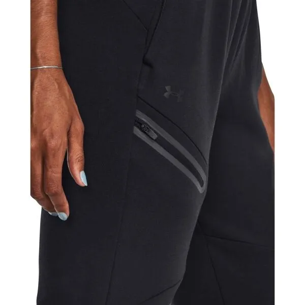 Under Armour UNSTOPPABLE JOGGERS Dámske tepláky, čierna, veľkosť M