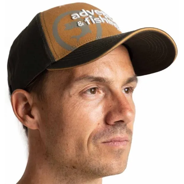 ADVENTER & FISHING CAP Unisex šiltovka, khaki, veľkosť UNI