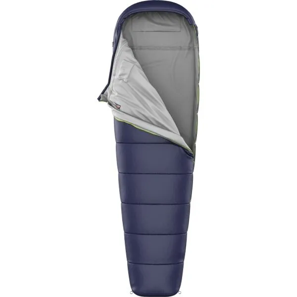 Hannah LITE PRO Spací vak, modrá, veľkosť 215 cm - ľavy zips