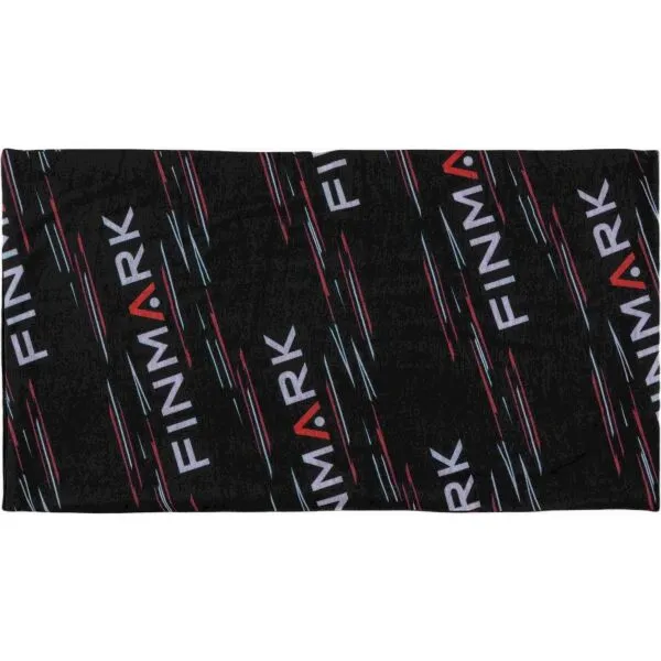 Finmark MULTIFUNCTIONAL SCARF WITH FLEECE Detská multifunkčná šatka, čierna, veľkosť UNI