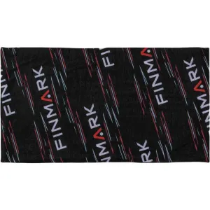 Finmark MULTIFUNCTIONAL SCARF WITH FLEECE Detská multifunkčná šatka, čierna, veľkosť UNI