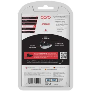 Opro SILVER Chránič zubov, biela, veľkosť