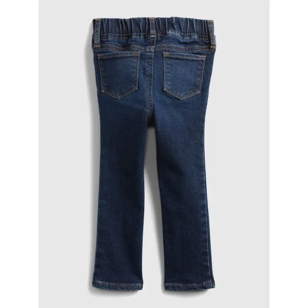 GAP Detské džínsy pull-on jeggings with stretch Modrá