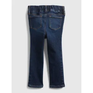 GAP Detské džínsy pull-on jeggings with stretch Modrá