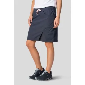 Hannah BLOBBY Dámska sukňa, tmavo sivá, veľkosť