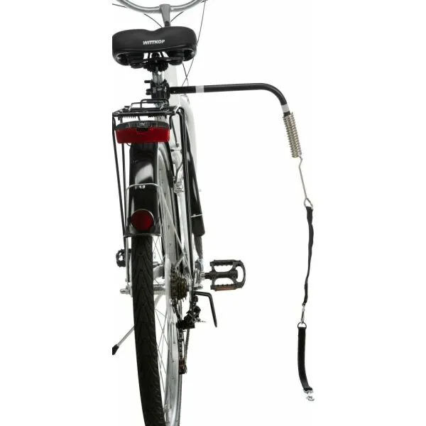 TRIXIE DOG BIKE SET DE LUXE S-M Vodiaci komplet na bicykel, čierna, veľkosť