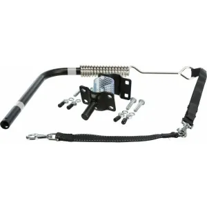 TRIXIE DOG BIKE SET DE LUXE S-M Vodiaci komplet na bicykel, čierna, veľkosť