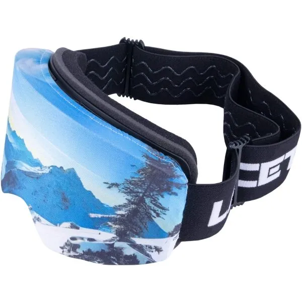 Laceto SKI GOGGLES COVER MOUNTAIN Textilný obal na lyžiarske okuliare, mix, veľkosť